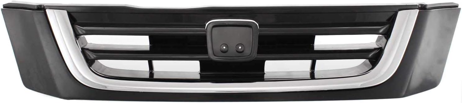 Garage-Pro Grille Assembly Compatible with 1997-1998 Honda CR-V Painted Black Shell and Insert