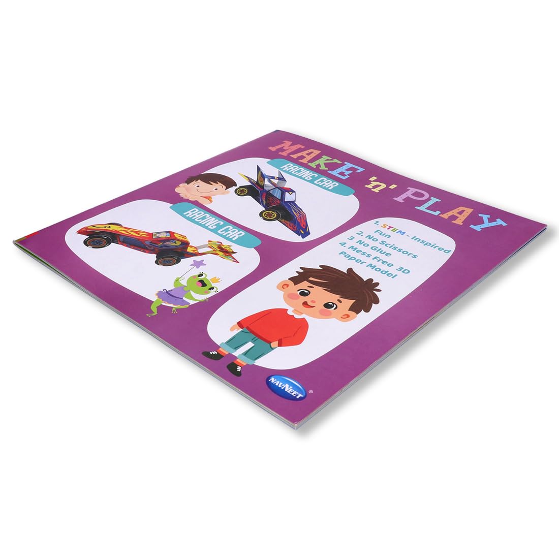 Navneet Make 'N' Play-Racing Cars 4
