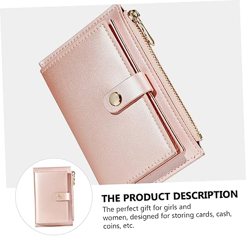 BESTYASH 1pc Women Pu Zipper Purse Multifunctional Pearlized Change Wallet Slim Cards Holder for Cash and Ids for Girls and Women3
