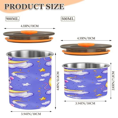 Cartucho Hermético para Café de Acero Inoxidable 500ml miniatura 2