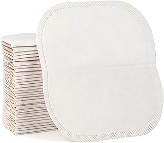 Upgrade Largest Underarm Sweat Pads, 80 Packs Premium Armpit Sweat Pads Fight Hyperhidrosis for Men & Women, Armpit Underarm Shields Comfortable Unflavored, Non Visible, Sweat Free Armpit Protection
