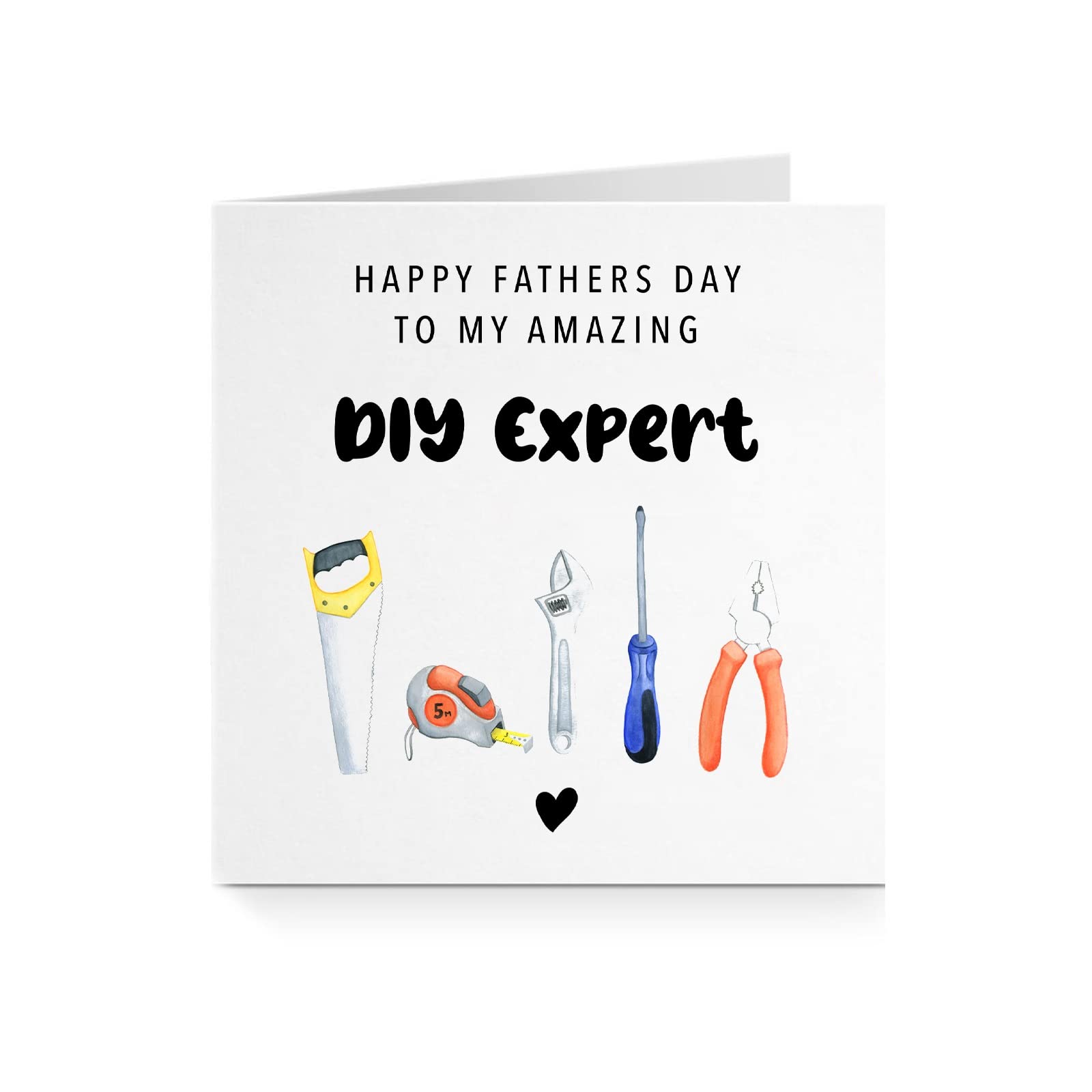 Happy Father’s Day To My/Our Amazing DIY Expert - Funny Tools Father’s Day Card - Father’s Day Gift From The Children (My DIY Expert)