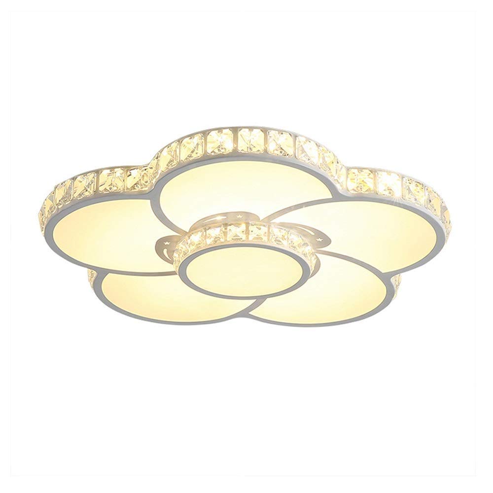 Plafond de fleurs moderne avec éclairage harmonieux de 60 cm - 8
