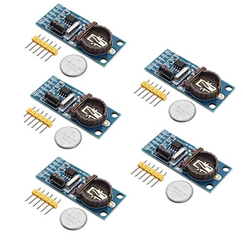 DollaTek 5Pcs Q206 PCF8563 PCF8563T 8563 Módulo de Reloj Módulo RTC Módulo DIY Reloj Kit