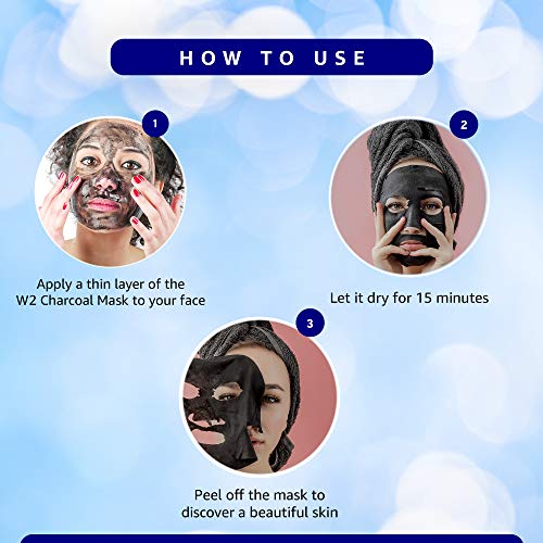 Image of W2 Face Wash Charcoal Kit | Deep Cleansing Face Wash for All Skin Types | Removes Dirt, Oil & Impurities | Refreshing Skin Detox Formula