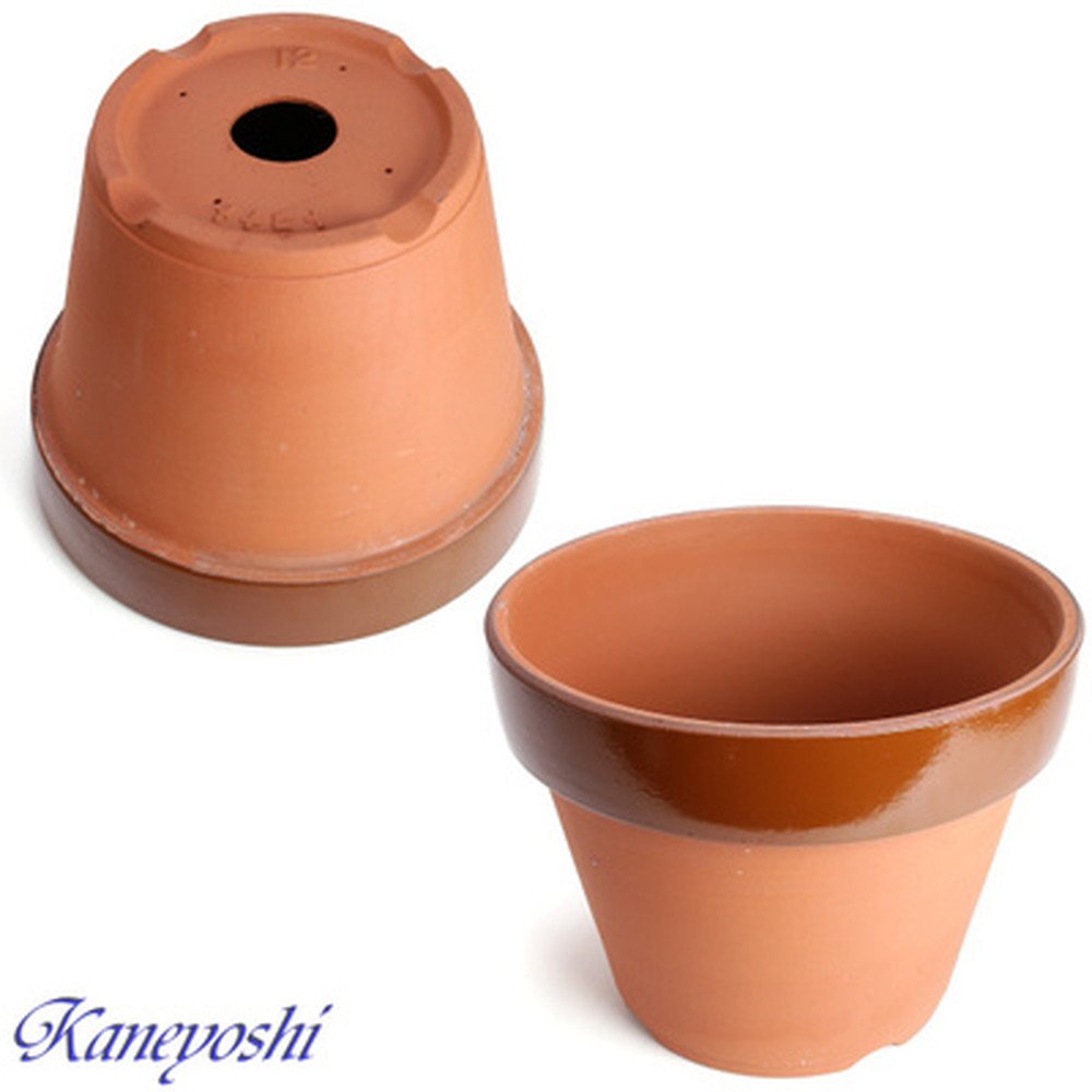 Amazon.co.jp: 鉢 KANEYOSHI 【日本製/安心の国産品質】 陶器 植木鉢