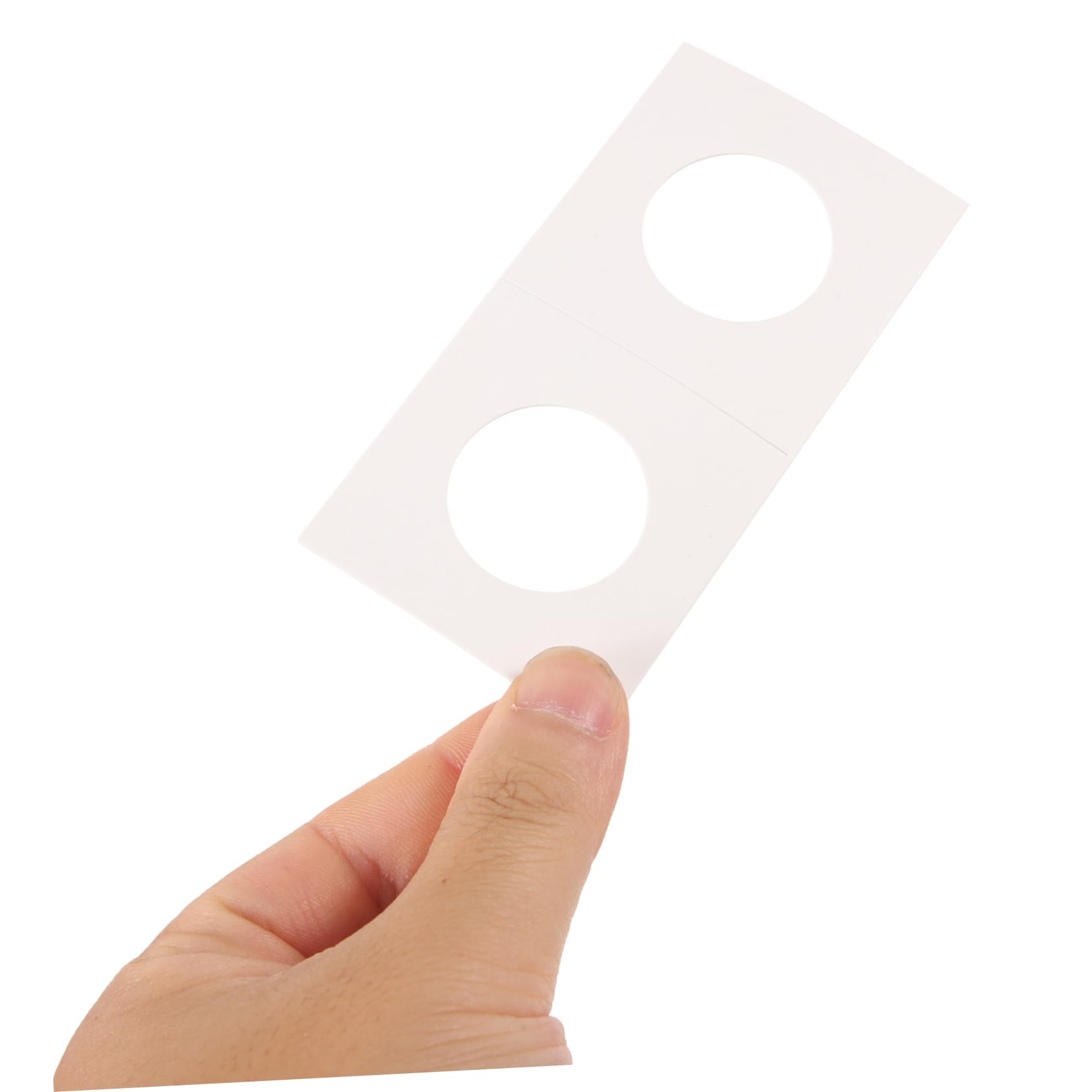 Uonlytech 3 Sätze Münz-büroklammer Sammlungsorganisator Beschützer Fall Für Sammler Münzfälle Münzhalter Aus Pappe Transparenter Münzschutz Münzaufbewahrungsboxen Münzzubehör Papier 4boxen*3