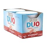 Ice Breakers DUO Fruit & Cool Sugar Free Mints, Strawberry 1.3 oz (Pack of 2)