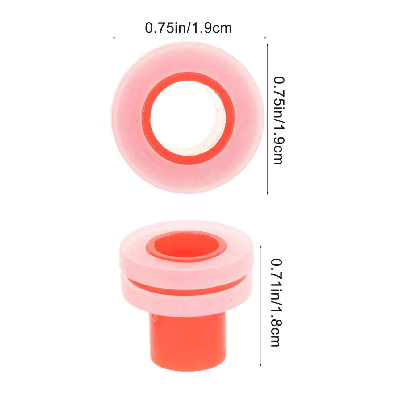Uonlytech Bathroom Sink Mounting Ring Vessel Sink Mounting Ring Replacement Bathroom Sealing Gasket Washers for Faucet Seal and Plumbing Maintenance 0.74 X 0.74 X 0.70 in