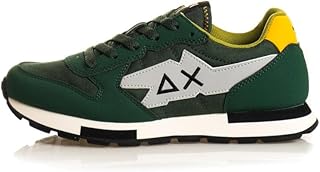 Zapatillas Boy's Niki Solid Teen Z44321T Color Verde Oscuro 37