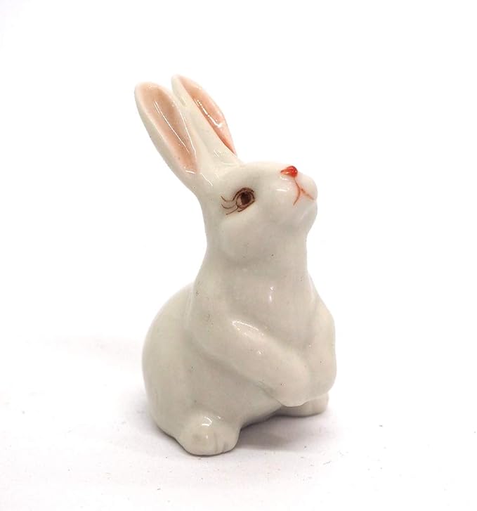 Sin Descanso para los Malvados: Llegará Modo Cooperativo en Enero 7 51kGNAvyFWL. AC SX679 ZOOCRAFT Porcelain Rabbit Bunny Figurine White Hand Painted Ceramic Miniature Terrarium Decor