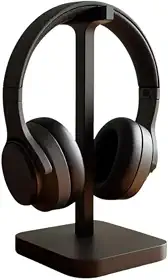 Suporte para Headset, Headphone e Fone de Ouvido Gamer – Moderno, Ideal para Mesa e Escritório -TYDA (PRETO)