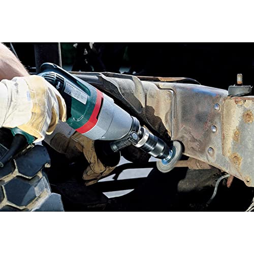 wolfcraft Stahldraht-Scheibenbürste ø38x8 mm I 2709000 I Sechskant-Schaft SW 6,35 mm I Ideal zum Entrosten und Reinigen