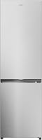 CANDY City Fresco 300 CNCQ2T518EX, Frigorífico Combi, 280L, Ancho 55cm, Altura 182cm, Total No Frost Circle+, Cajón Verdulero, Control Interno Digital, Iluminación LED, Puerta Reversible, 37DB, Inox          [Clase de eficiencia energética E]