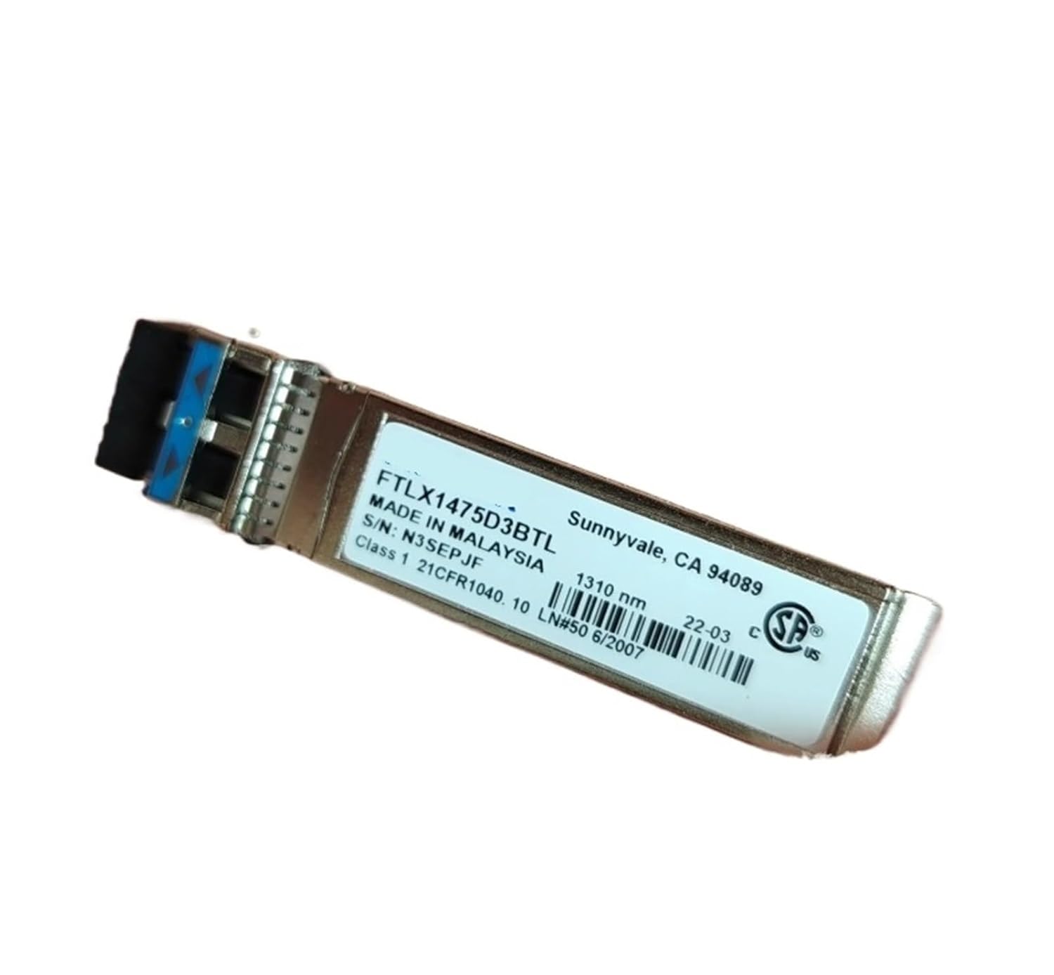 1PCS SFP 10G 10KM/FTLX1475D3BTL/lc-lc 10G-1310nm-10km Single Mode Optical transceiver/finisar 10g 10km sfp Optical Fiber