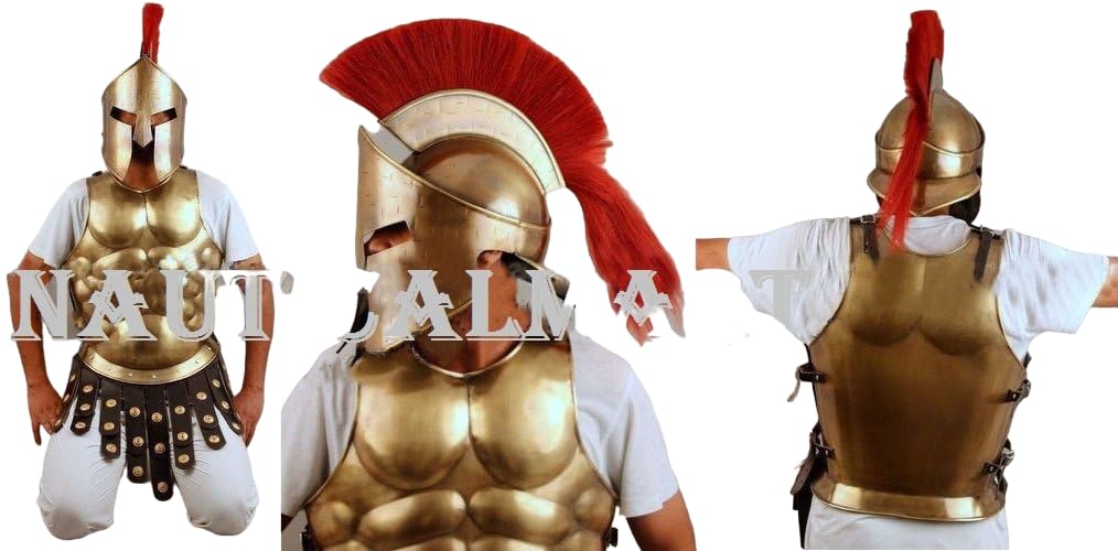 NauticalMart Greek Muscle Armor Cuirass Spartan For Halloween Costume