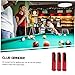 GANAZONO 3pcs Pool Cue Tip Shaper Kit Plastic Trimmer Burnisher for Cue Tip Repair for Adult Billiard Accessories