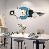 Metal Wall Art,Modern Metal Wall Decor 3D Wall Sculptures Handmade Wall Hanging Wall Decor for Living Room/Dinning Room/Bedroom/Entryway/Hallways/Fireplaces