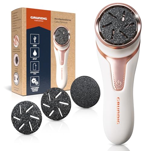 Râpe électrique pour callosités pédicure batterie IPX7 pour soin des pieds