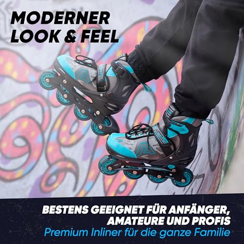 Apollo Champion, größenverstellbare Inliner für Jungs und Mädchen ab Größe 31, für Damen und...