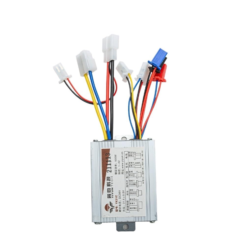 Centralita hulajnoga elektryczna szczotkowana kierowca silnika roweru elektrycznego, akcesoria do kontrolera roweru elektrycznego 24 V/36 V/48 V 250/350/500 W/1000 W kontroler elektryczny skuter (36 V