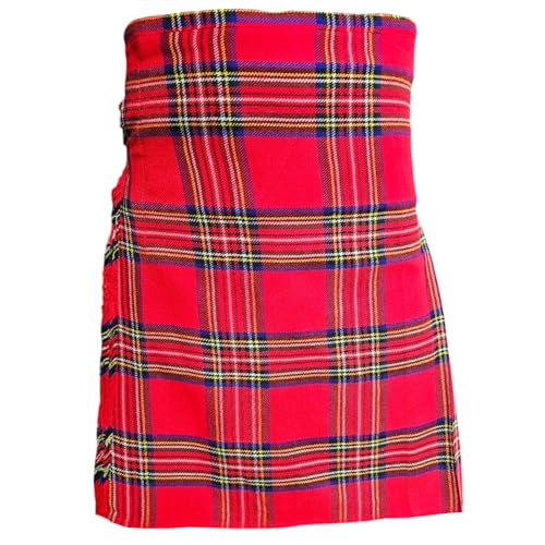Image of AAR Mens Scottish Tartan Kilt - 13oz Highland Casual Kilt for Men - 11 Tartans