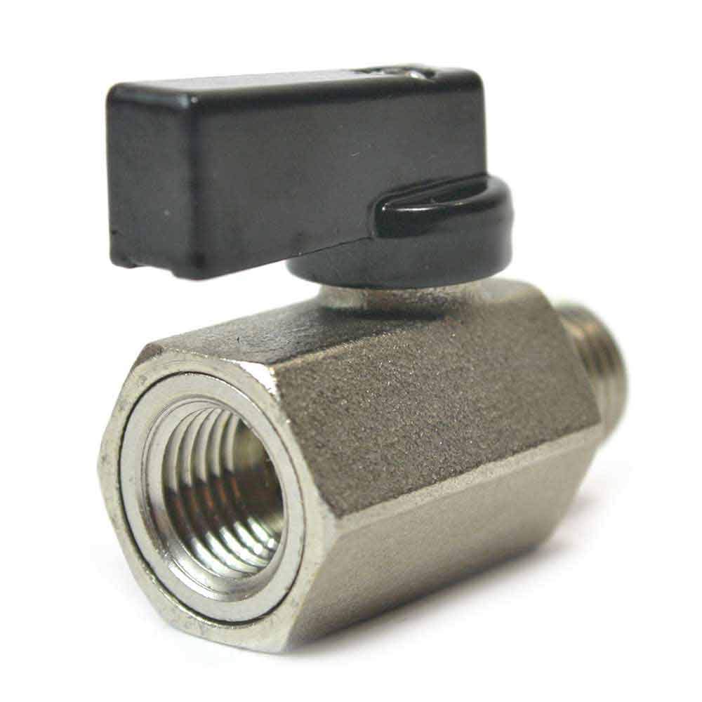 Interstate Pneumatics VB440 - Brass Ball Valve W/Lever 1/4