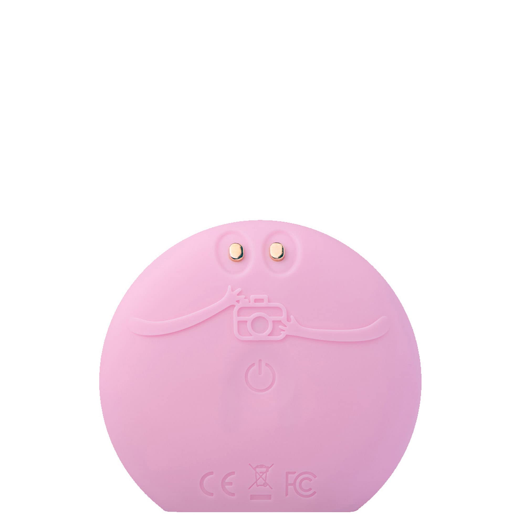 FOREO LUNA fofo Smart Facial Cleansing Brush and Skin Analyzer, Pearl Pink