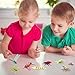 TUPARKA 49 PCS Plastic Insect Figure Toys Assorted,Lifelike Insects Model Gag Toys for Children Favors School Educational, Party Bag Fillers