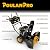 Poulan Pro PR241 24" Gas Snow Blower, 212cc, 2-Stage Electric Start Snow Thrower, Self-Propelled with 210° Remote Chute, 40ft Throwing Distance, Heated Grips, LED Lights, Steel Auger and 14" Tires