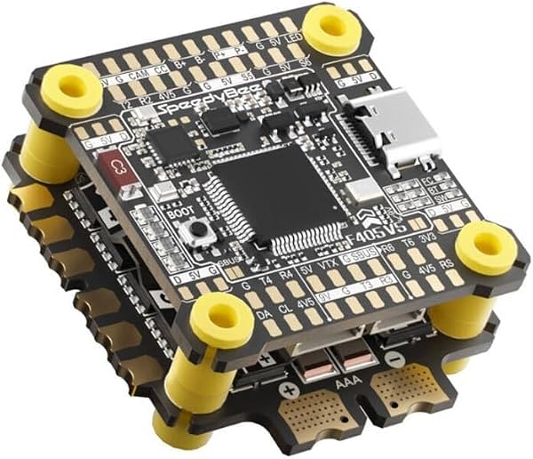 Partes de dron para SpeedyBee F405 V5 Flight Controller Stack 30x30mm 2-6S para dron de carreras FPV configurable con Betaflight (F405 Standard)
