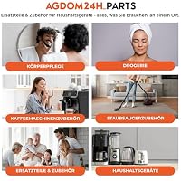 2x Milchansaugschlauch, Milchschlauch, Milchansaugrohr, Ansaugschlauch für Milchbehälter kompatibel mit DeLonghi Eletta Explore, Primadonna Soul ECAM450 ECAM452 ECAM610 – Ansicht 3