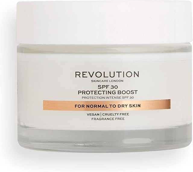 Revolution Skincare London, SPF30 Normal to Dry Skin, Moisture Cream, 50ml