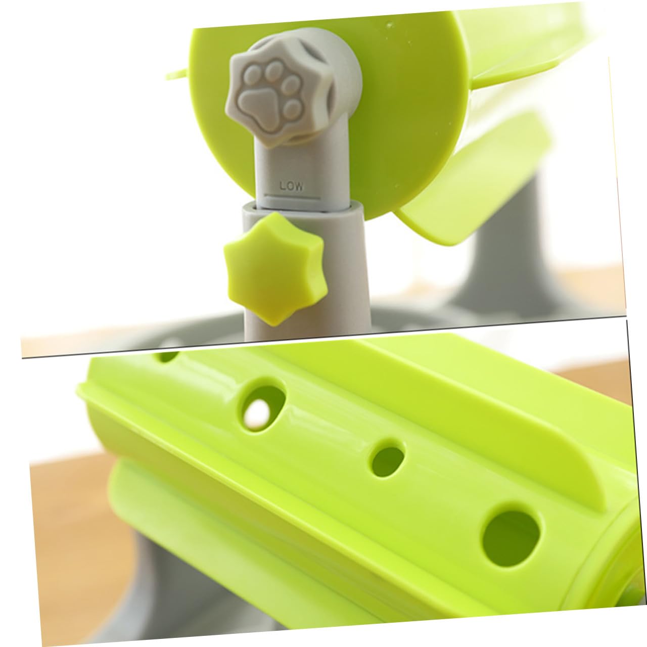 Lurrose Dispensador de Comida para Perro con Control Juguete Entrenamiento Alimentación y Comedero Lento Resistente Adecuado Juegos Interactivos en Interiores Exteriores