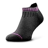 Rockay Accelerate Anti-Blister Running Socks for Men and Women Organic Merino Wool & Compression Arch (1 Pair)