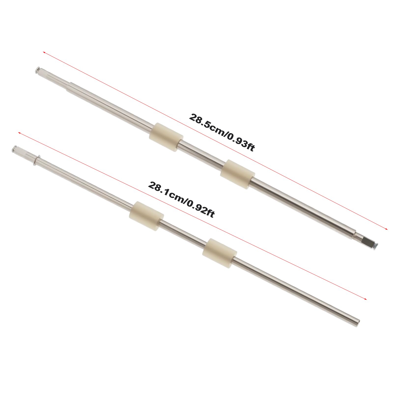 EMSea 1 Par de Rodillos de Repuesto para Escáner (salida Y Alimentación) PA03630-Y215 PA03630-G205 Compatible con Fujitsu Fi-6140z/6230z/6240z 28,5 Cm Y 28,1 Cm