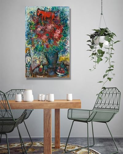 Tableau Abstrait Impression sur Toile Moderne 40x64cm - 2