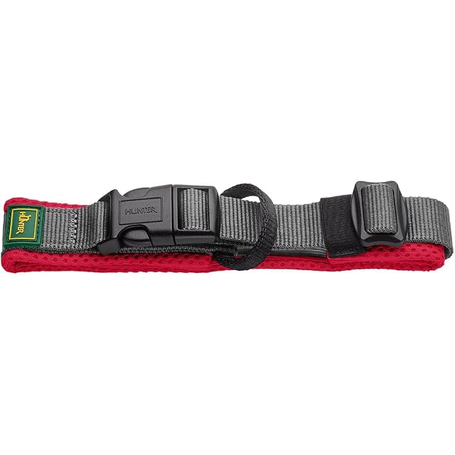 HUNTER Collar Maldon de Malla Transpirable, Nailon Resistente, silencioso e hipoalergénico, Alivio de tensión