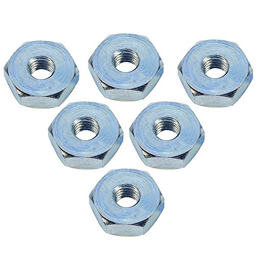 6 Pieces Chainsaw Bar Nut for STHIL MS170 MS170C...