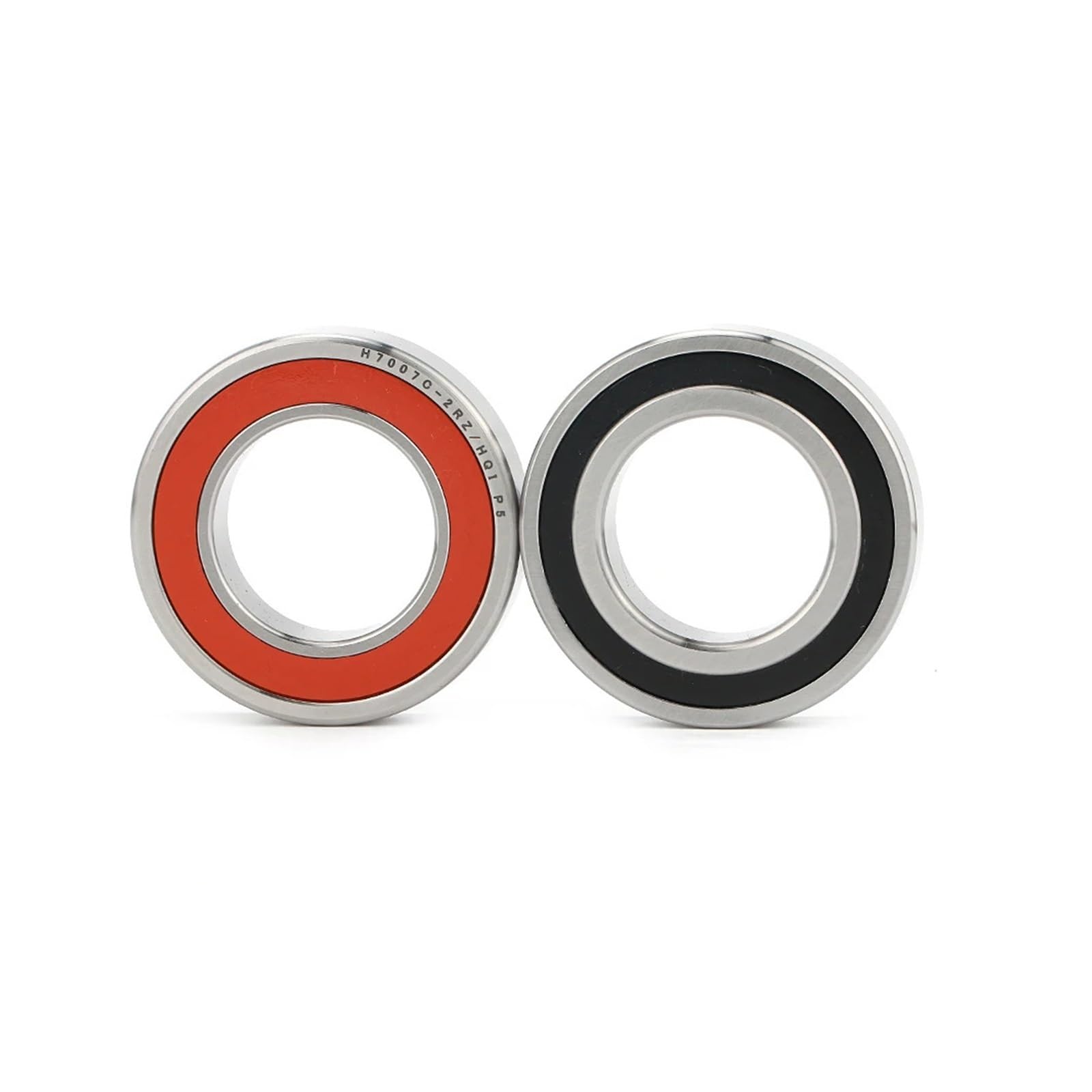 1PCS Machine tool spindle bearing H7007C 2RS P4 P5 ceramic balls hybris ceramic angular contact ball bearing 7007 H7007C2RZHQ1 P4(H7007C 2RZ P5)