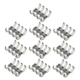 HONMEET Binder Clips Binder Snap Ring Lightweight Portable for Office Supplies