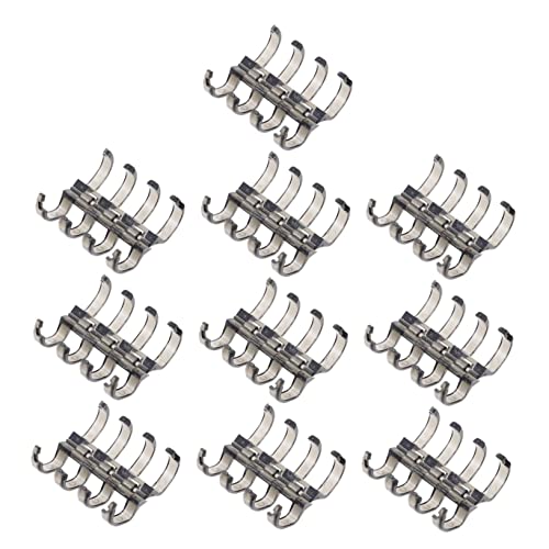 HONMEET Binder Clips Binder Snap Ring Lightweight Portable for Office Supplies