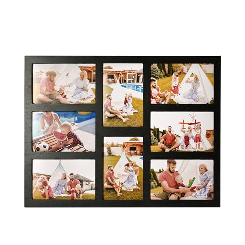 Fotorahmen für mehrere Bilder, 10 x 15 cm, Fotodisplay Familie – 8...