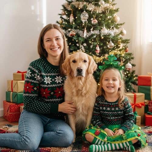 Disfraz Árbol de Navidad para Niñas, 15 Piezas miniatura 7