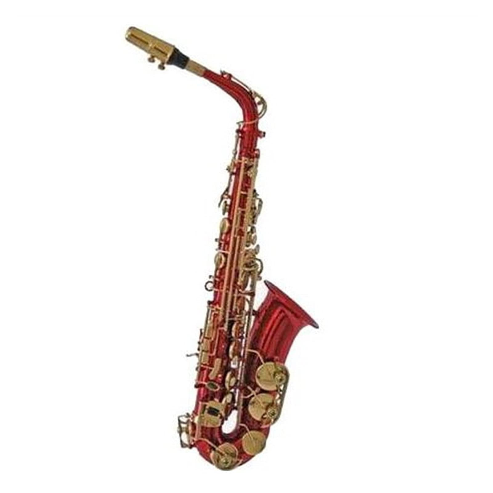 Ensemble de Saxophone Touches De Laque De Laque De Corps Rouge De Haute Qualité Haut-Saxophone