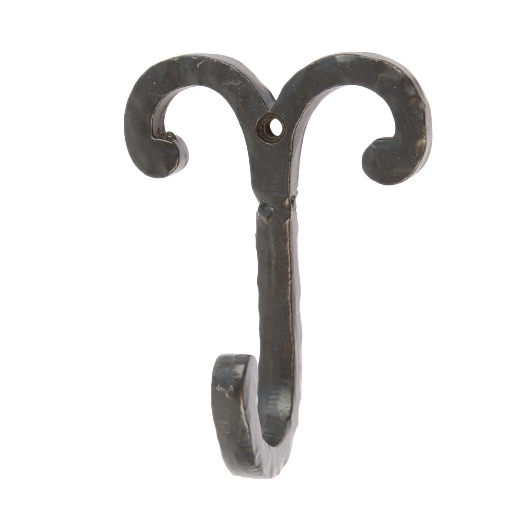 Hammer & Tongs Black 70Mm X 90Mm Wire Coat Hook