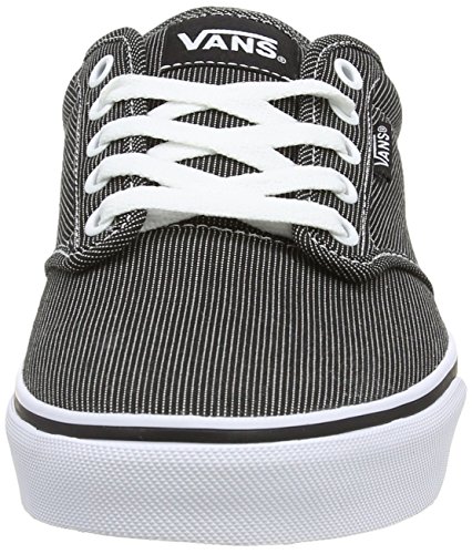 Image of Vans Men's Low-Top Trainers Skateboarding Shoes, Grey Textile Mix, US 7.5