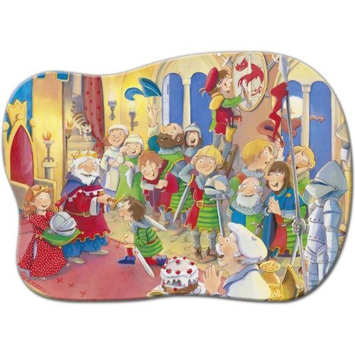 Preisvergleich Produktbild Minipuzzle Der Ritterschlag Vincelot (30 Teile)