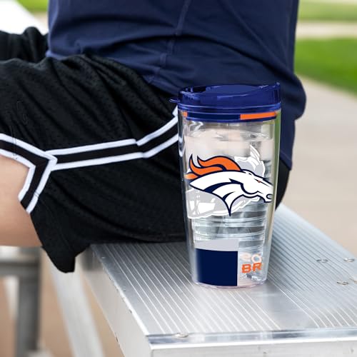 Image of Rico Industries NFL Football Double Wall Classic 16oz Or 20oz Tritan Tumbler W Lid
