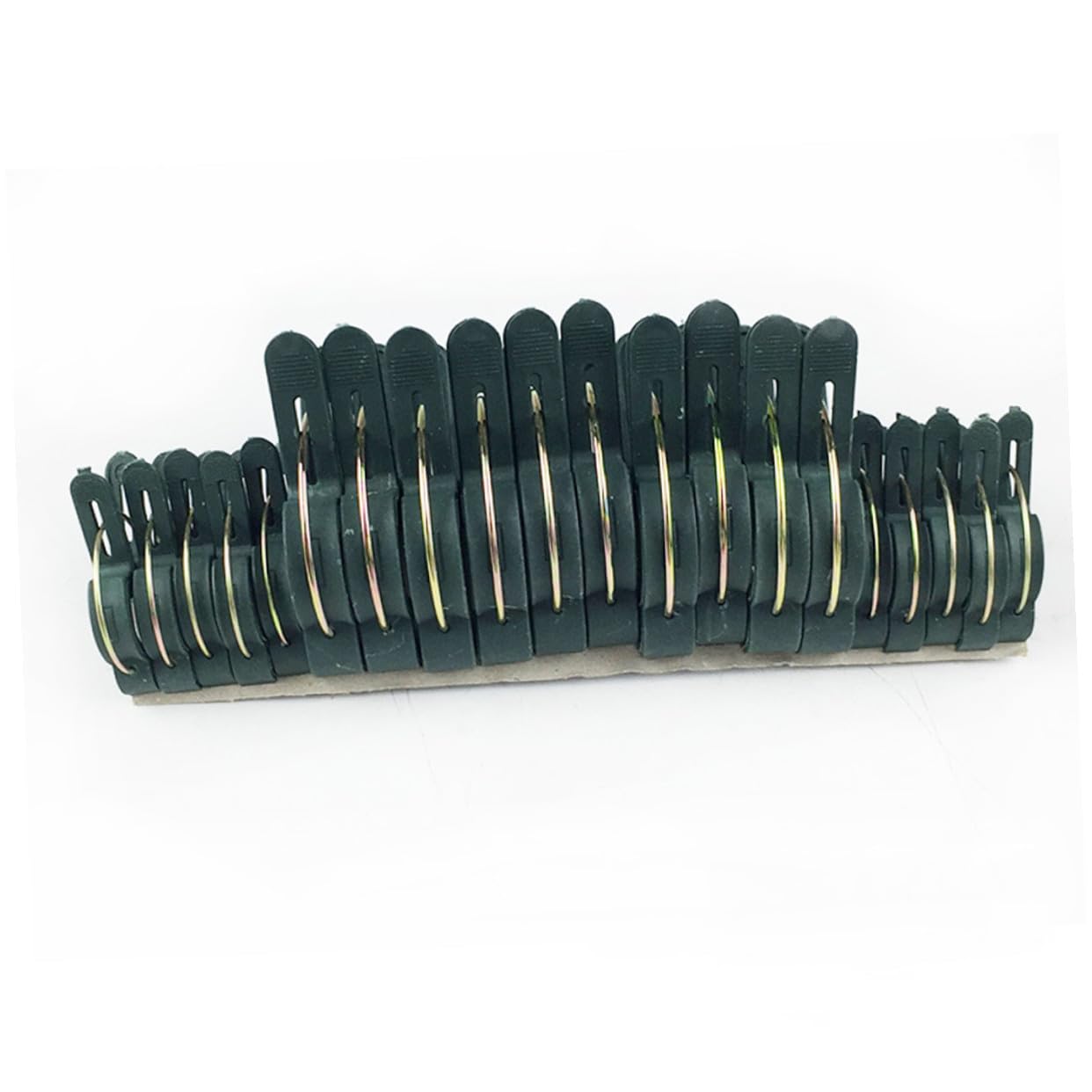 SHINEOFI Lot de 80 Clips de Jardin en PE Vert pour Support Végétal, Pinces Résistantes et Solide, 4 Paquet pour Attacher Plantes, Tuteur pour Jardin Extérieur